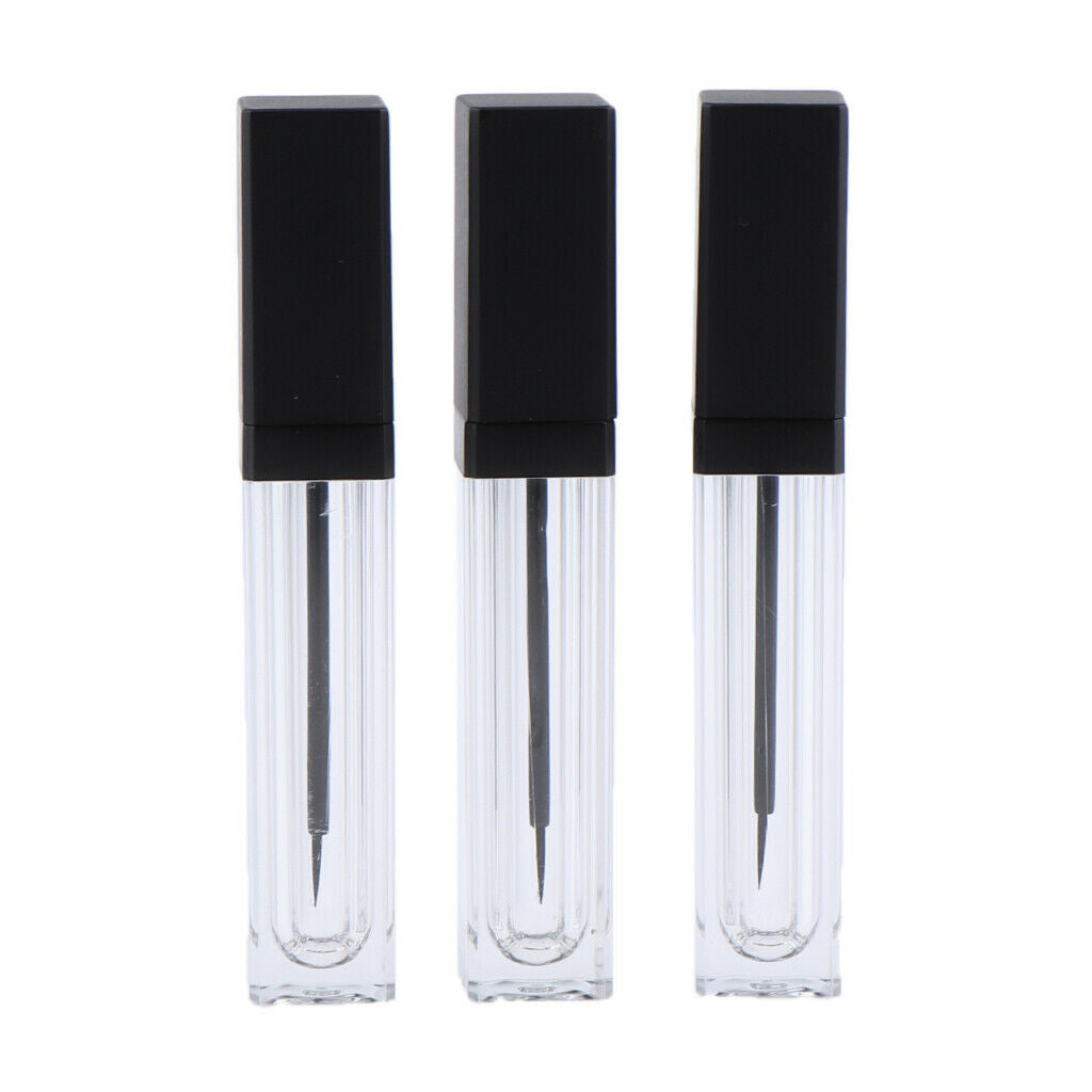 3PCS 6ML Empty Plastic Eyeliner Vial Bottle Containers for