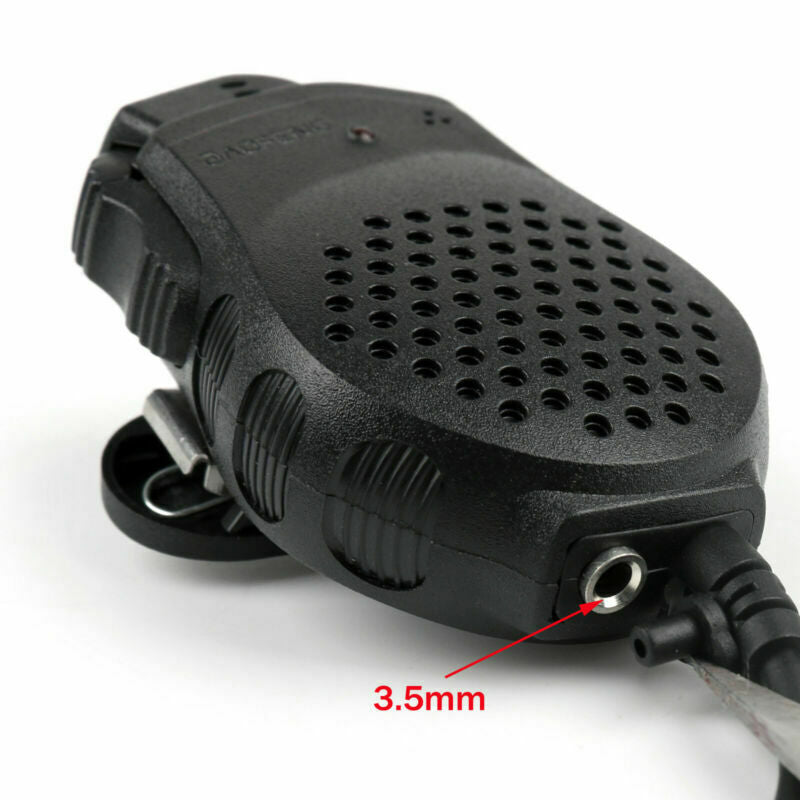 5xDual Push-To-Talk PTT Speaker Mic For Baofeng UV82 L UV8 D UV5R A Two Way  AT2