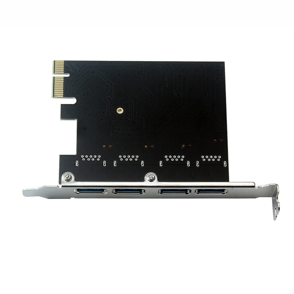 4 Port 5Gbps PCI-E to USB 3.0 PCI Express Controller Expansion Card Adapter