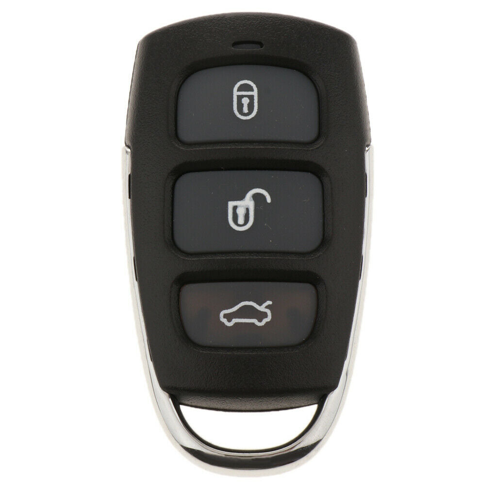1 PC Black Silicone Rubber Keyless Entry Remote Key Fob for Hyundai Kia  3+1