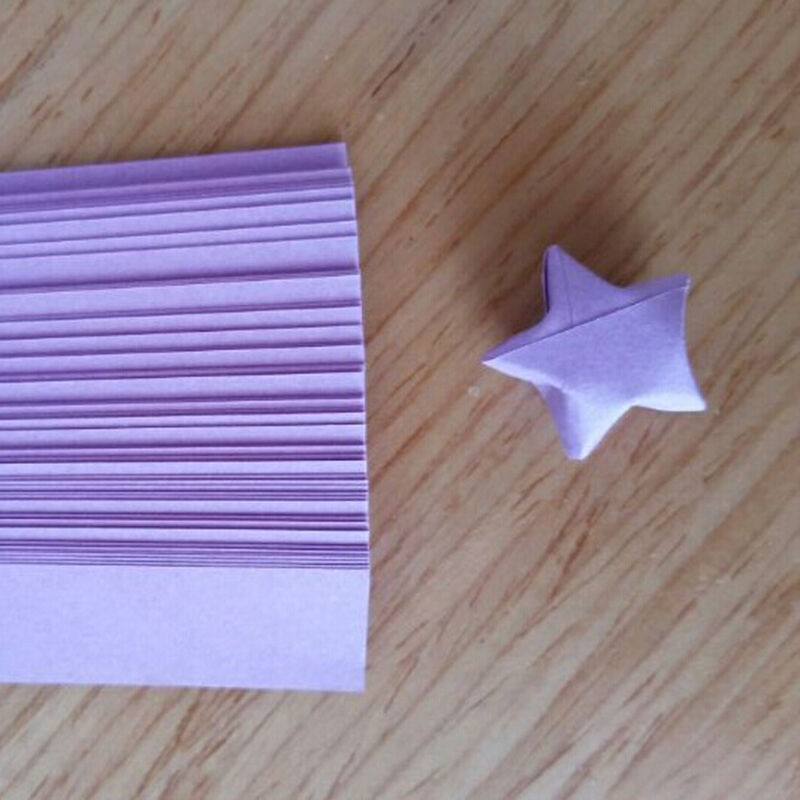 2 Bags 160X Origami Lucky Star Paper Strips Folding Paper Ribbons Colorfu.l8