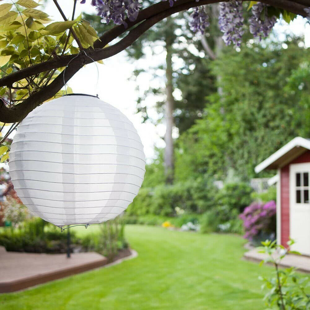 Chinese Paper Lanterns Outdoor Yard Party DIY Lamp Light Shell (20cm 1pc) @