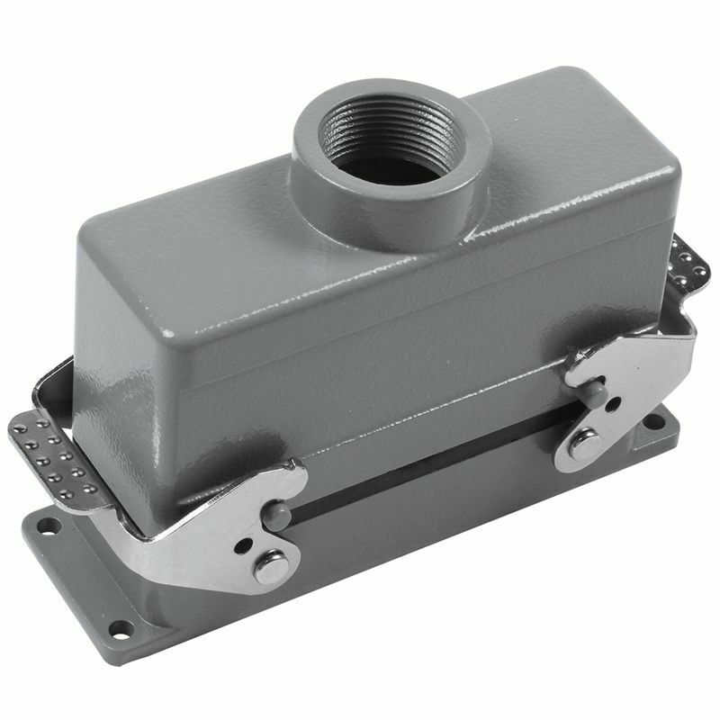 Rectangular H24B-He-024-1 Heavy Duty Connectors Power 24 Pin Core 16A 500V ScrG3