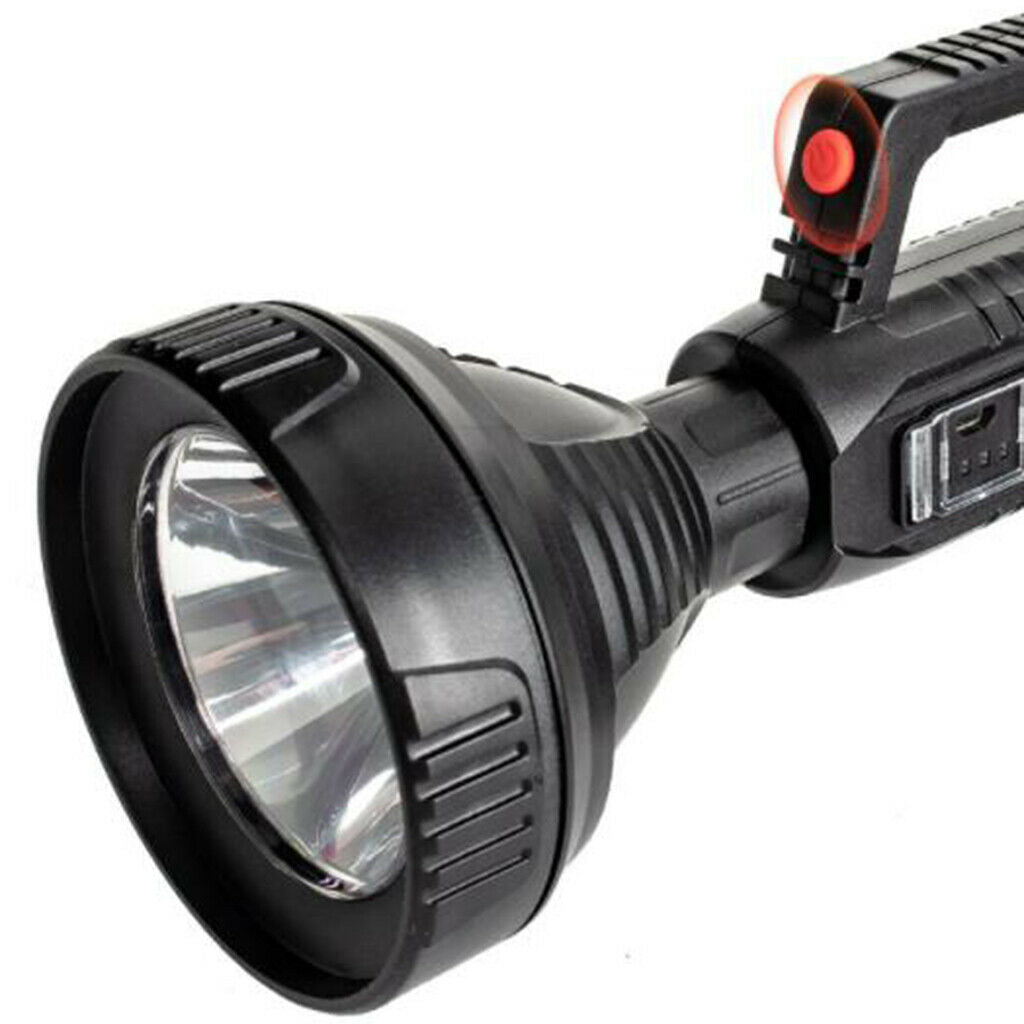 LED Searchlight Rechargeable Super Bright Handheld Portable Flashlight