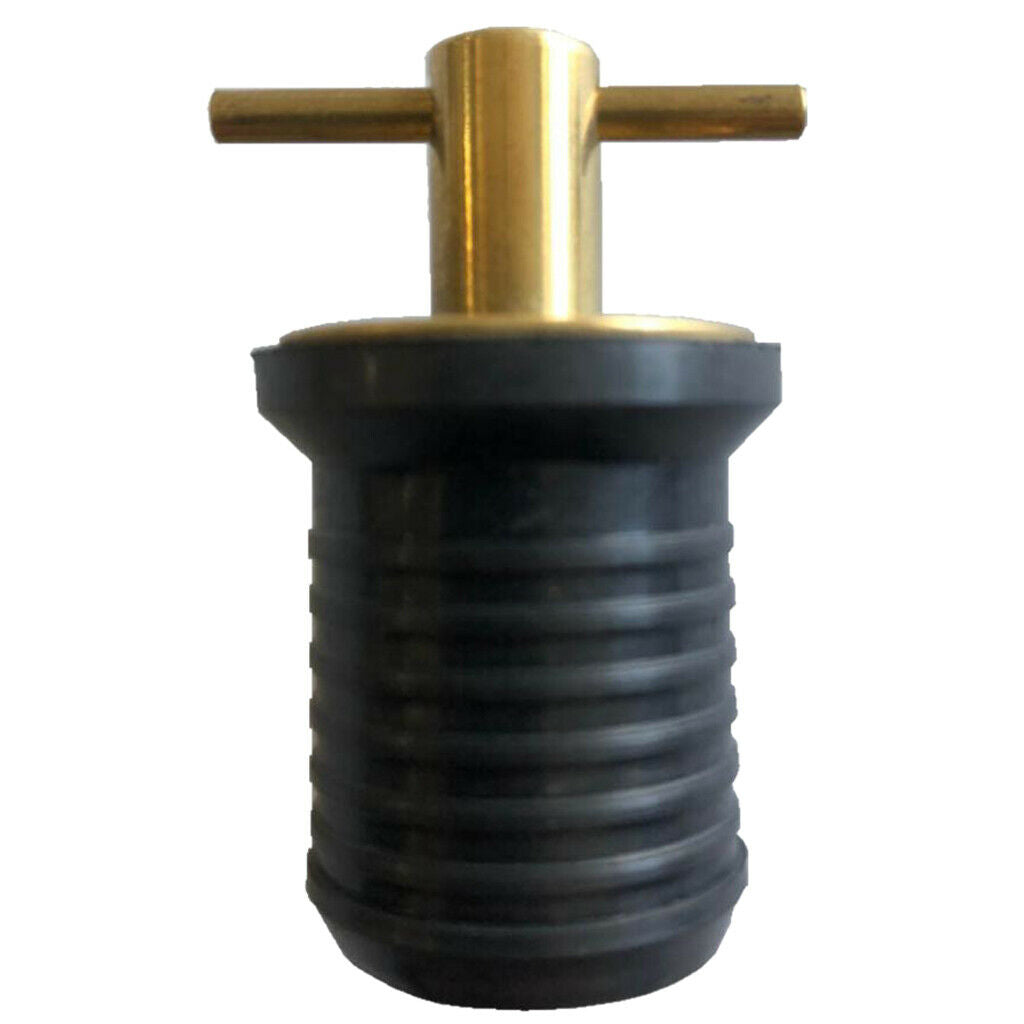 Twist Drain Plug Marine Copper Water Plug Anti-knock Handle Plug For Boat