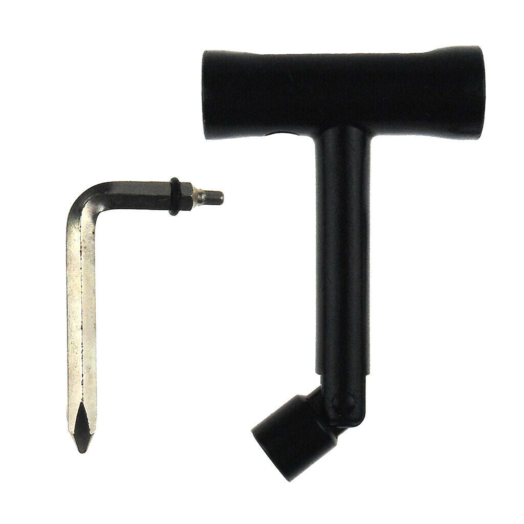 Skateboard Wrench T Type Tool Longboard   Head Screwdriver Allen Key