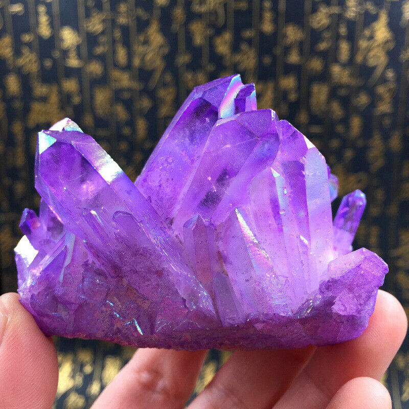 Natural Amethyst Crystal Quartz Cluster Gem Stone Healing Specimen Reiki Mineral
