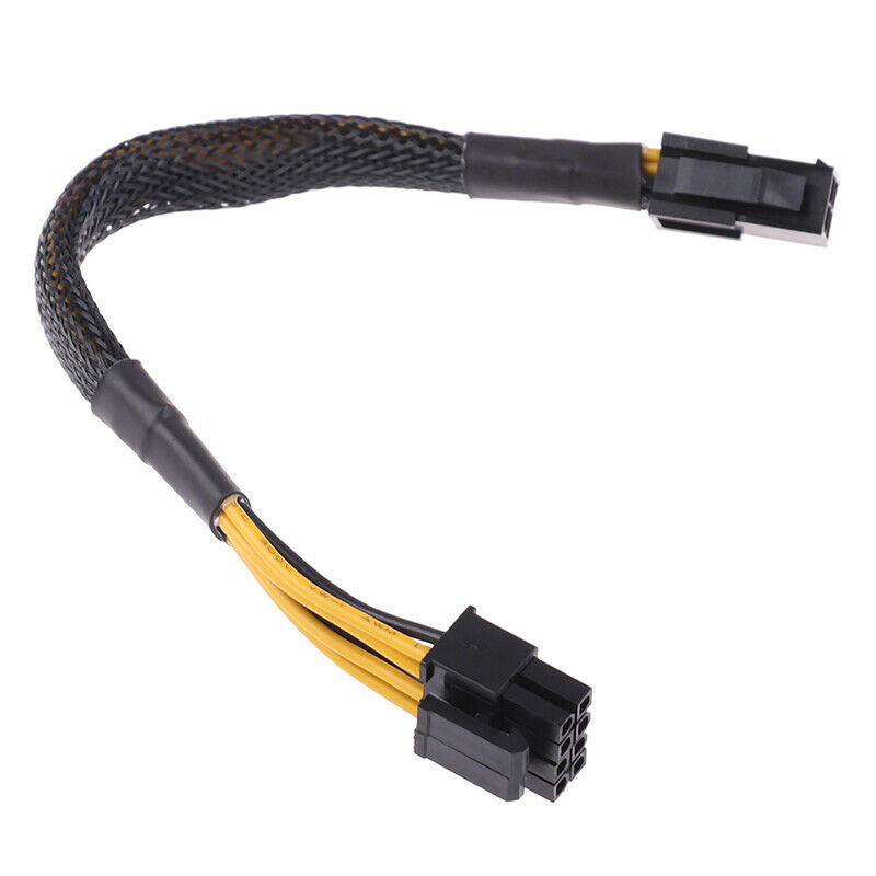 1Pc 20CM 4Pin to 8Pin CPU Power Converter Cable Lead Adapter Office Suppl.l8