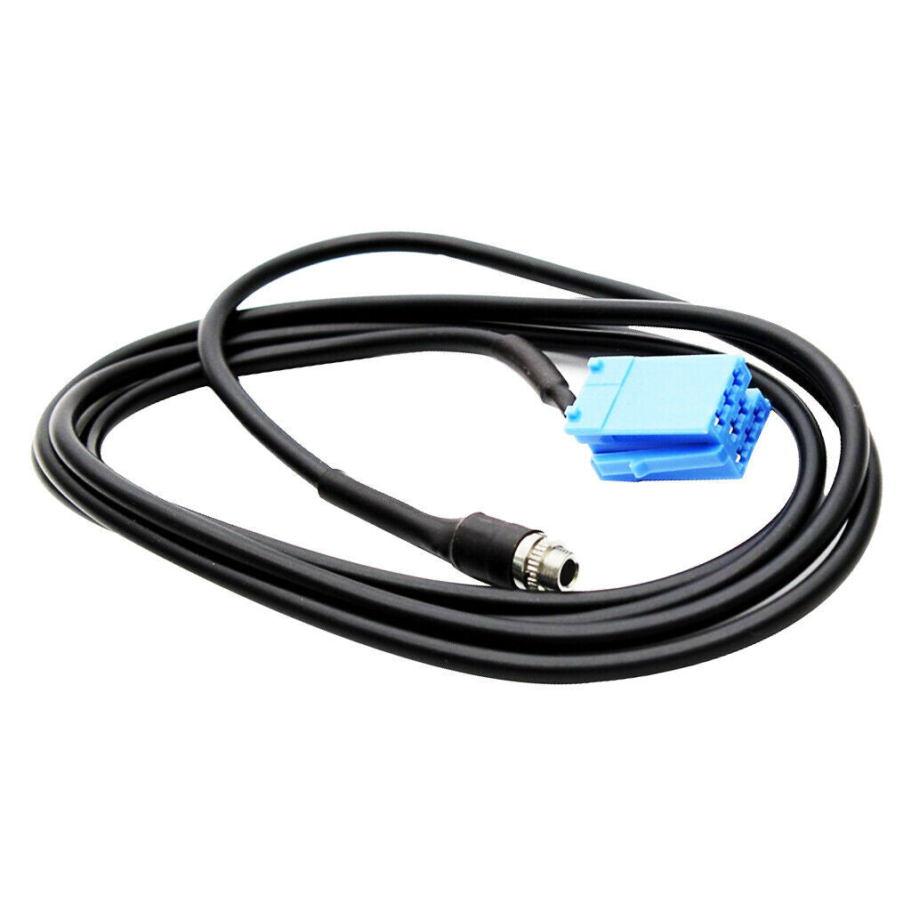 8Pins AUX Audio Cable Adapter For VW Passat B5 Bora AUDI Blaupunkt Radio
