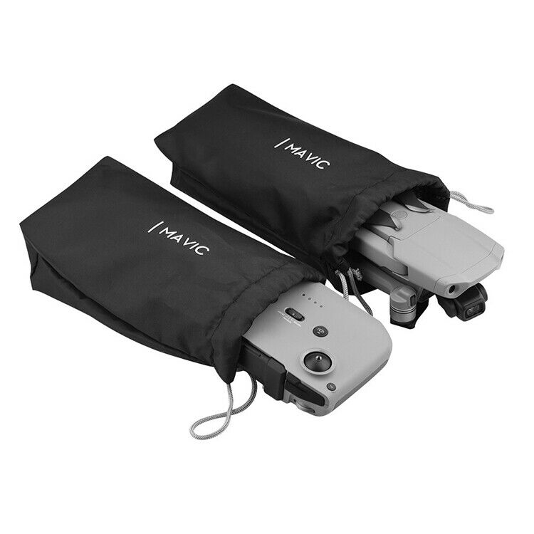 2PCS for DJI Mavic Air 2 Drone Storage Bag Handbag Carrying Case Drawstring Bag