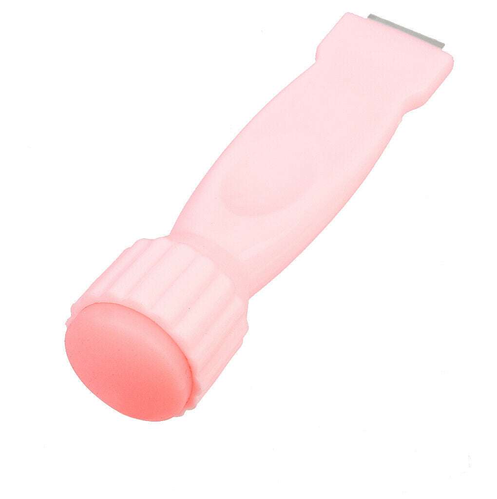 2 in 1 Double-end Nail Art Stamper Scraper Manicure Print DIY Tool - Pink