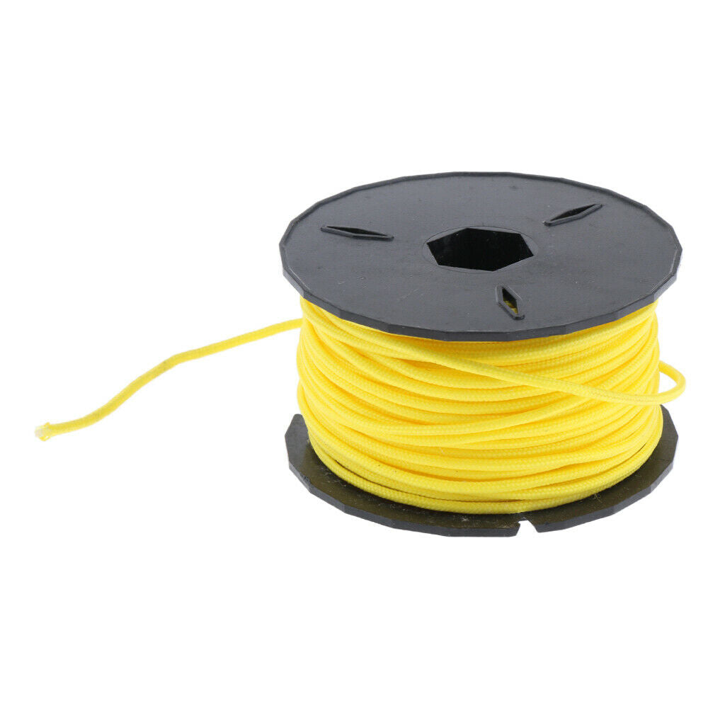 3 Strand Core Cord Paracord Parachute Rope Lanyard Yellow