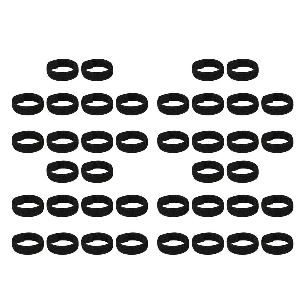 20 Pcs Chicken Collar Anti Crow Rooster Collar For Poultry Chicken Duck - Black