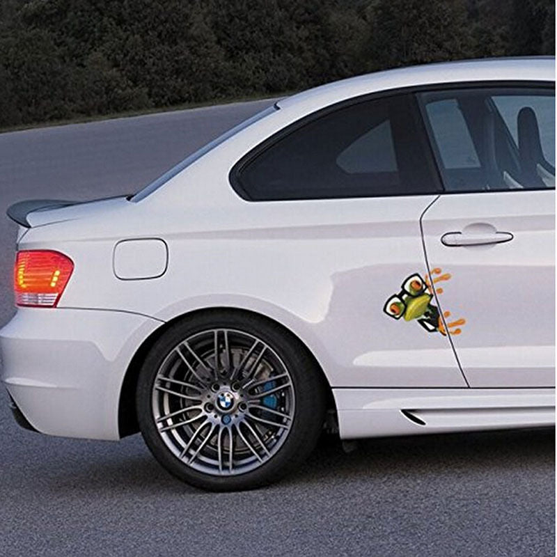 Funny Frogs Car Styling Stickers Animal Stickers for All Cars Pattern Rand.l8