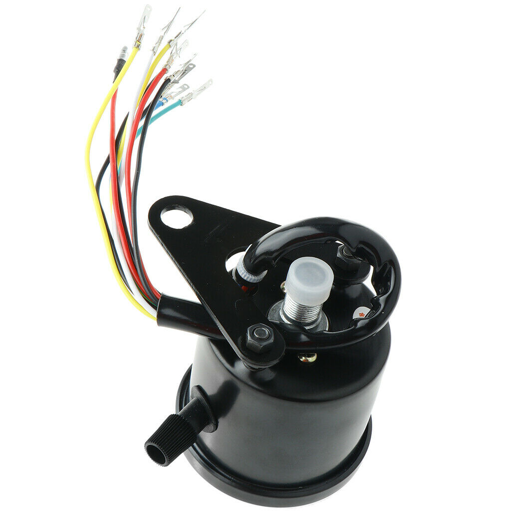 Bright 12V Multi Function Odometer Speedometer Tachometer Gauge LCD 0-160 km / h
