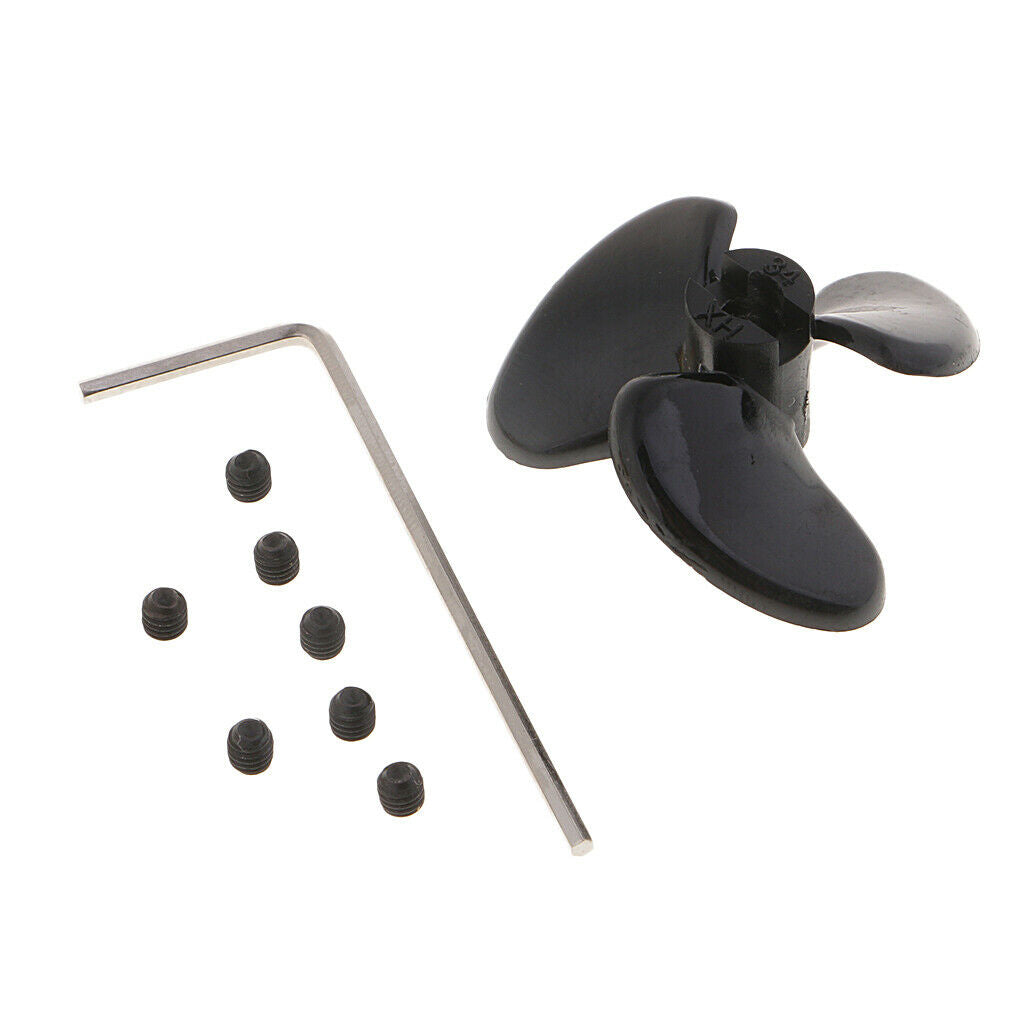 3mm RC Ship Drive Shaft+Motor Coupler+Propeller+Sleeve+Seal Set 6mm Shaft