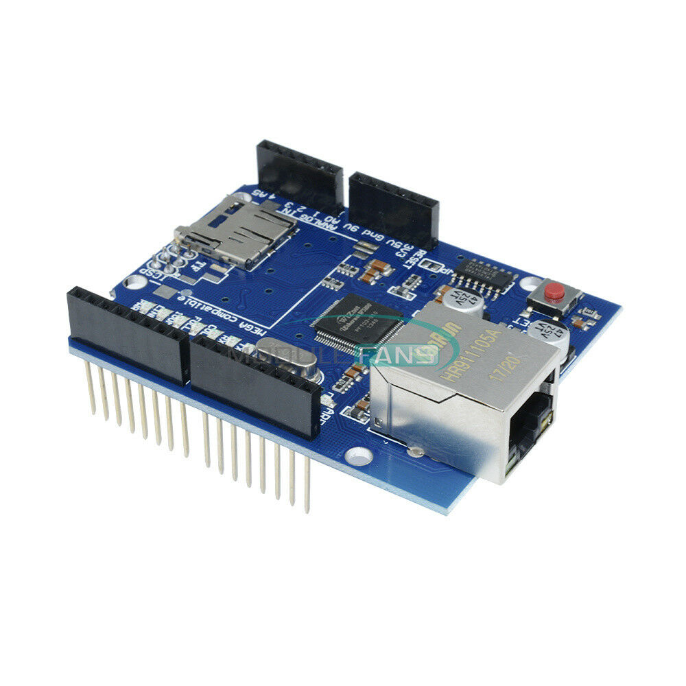 Ethernet Shield W5100 Micro-SD Card Slot For Arduino UNO ATMega 1280 2560