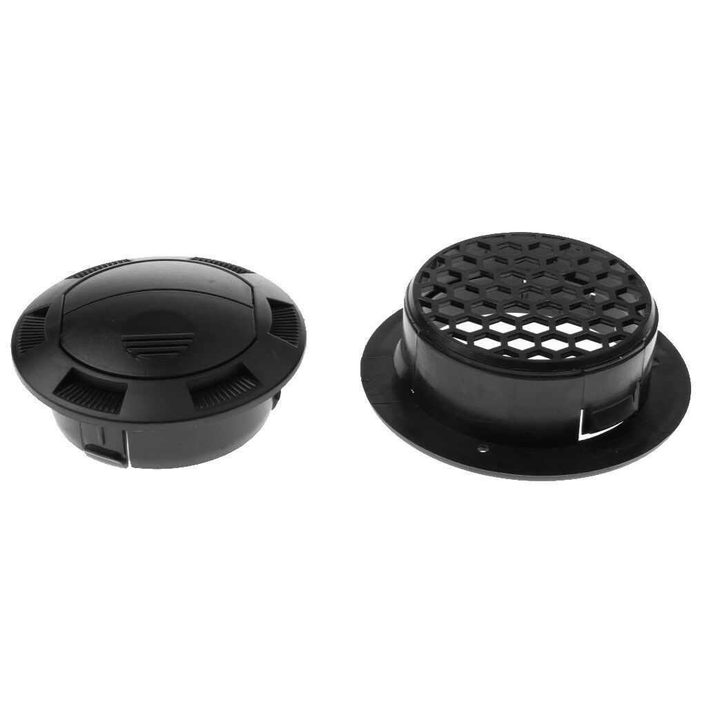 Car Truck RV ATV Vehicle Round A/C Air Vent Outlet Rotating Open Close