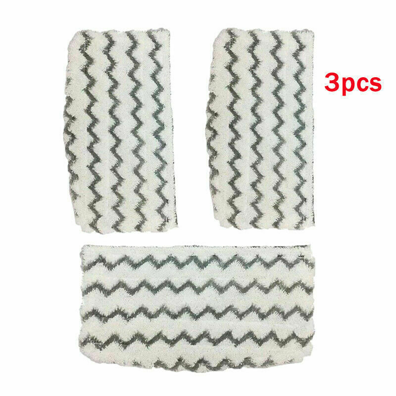 3 PCS Washable Steam Mop Pads Replacement For Vacuum S1000 S1000A S1000WM Clean