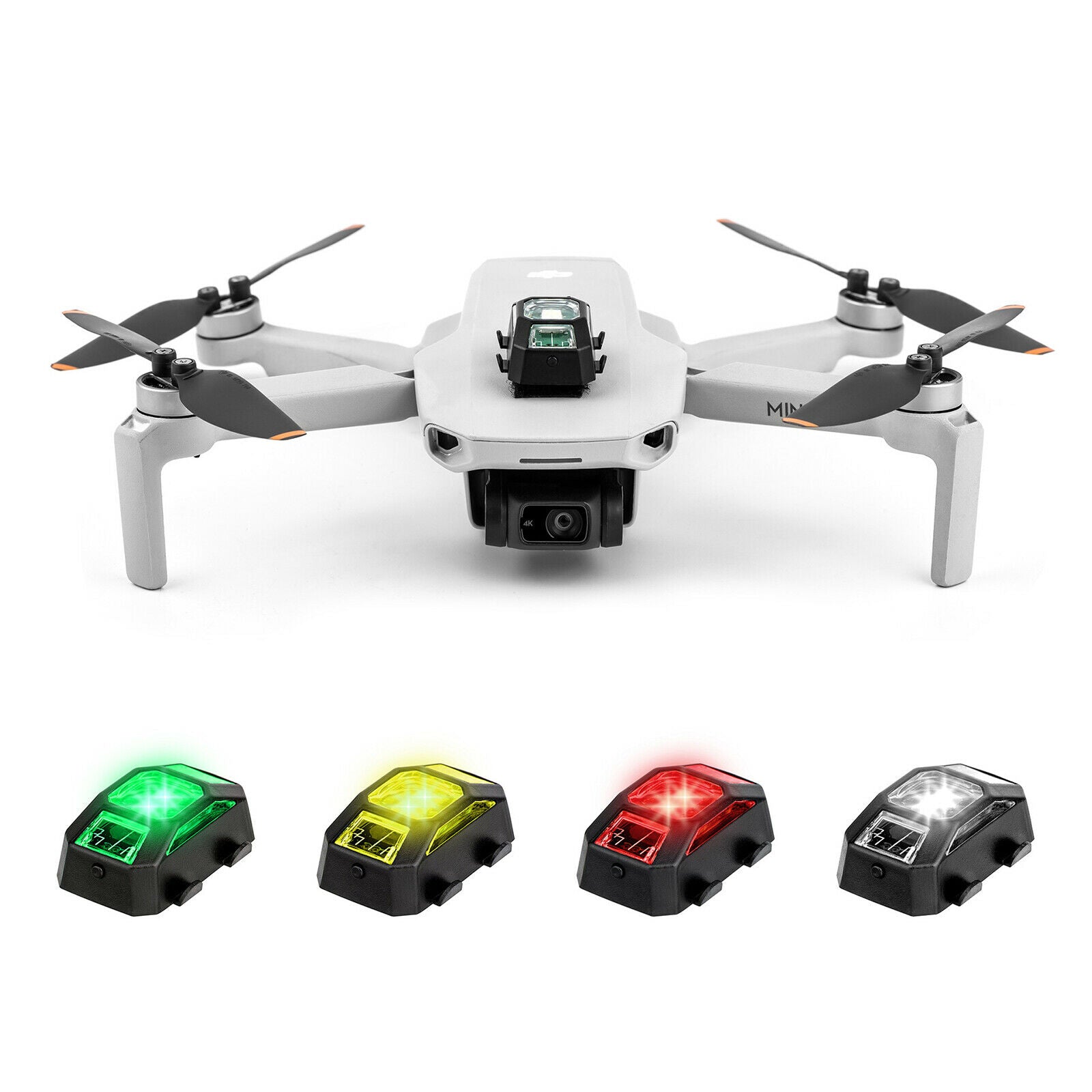For DJI FPV AIR2 Mini2 Drone Night Flight Light Strobe Warning Flashing Light