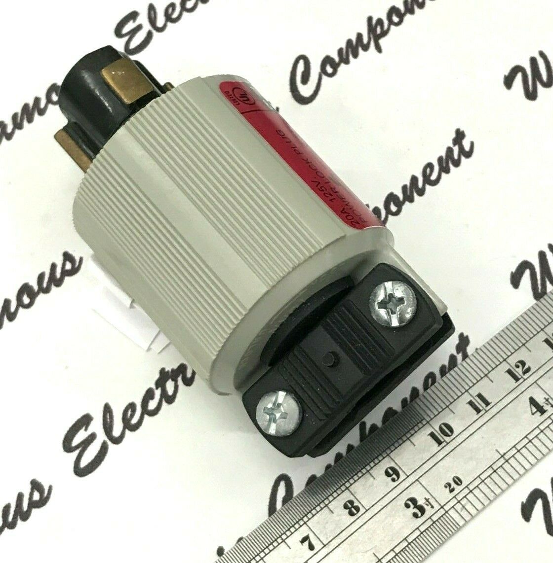 1pcs - COOPER 23056N 20A 125V Power-Lock Locking Plug