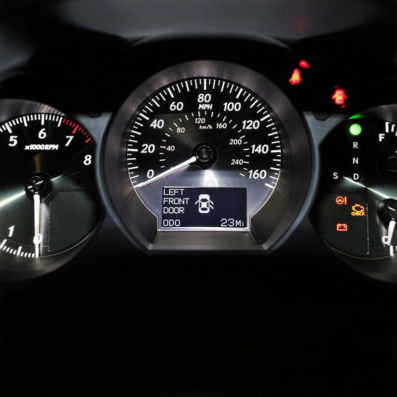 10Pcs T3 SMD Led Neo Wedge Car Dash Gauge Instrument Cluster Bulbs Light Whit DD