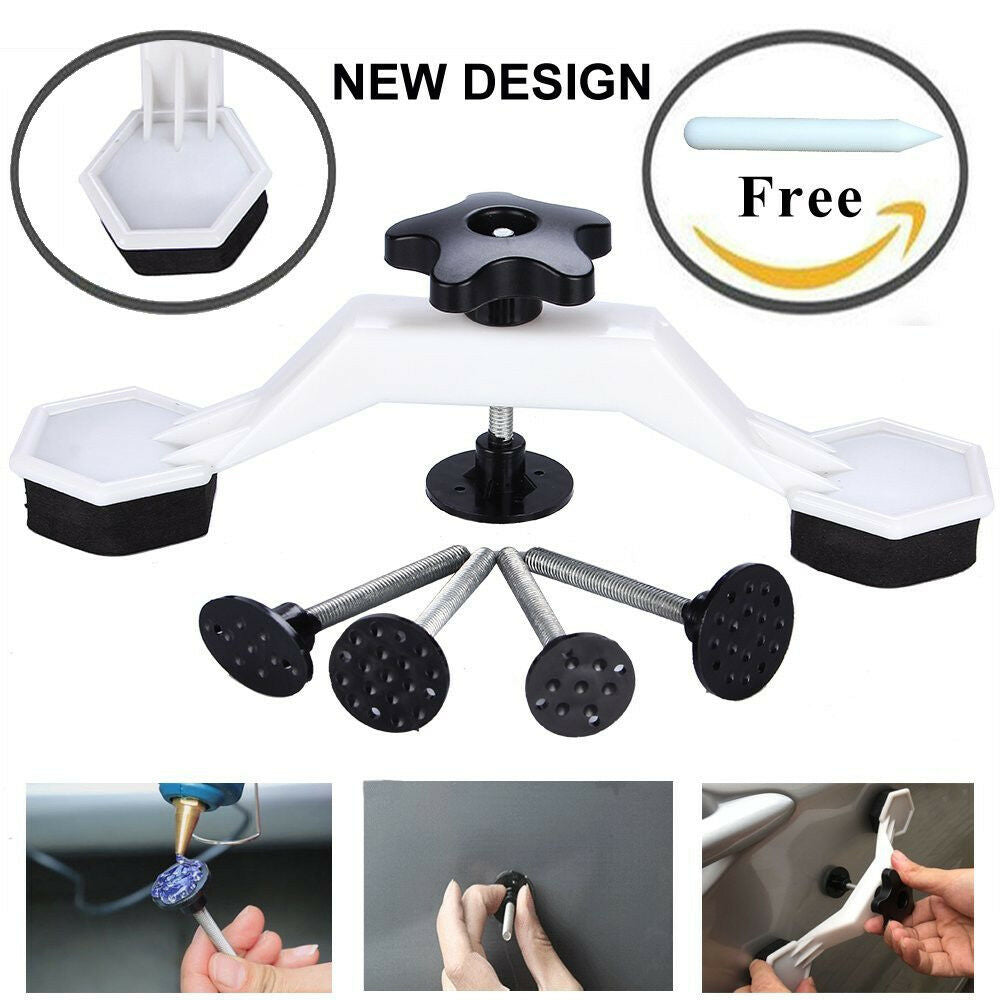 Car Body Paintless Dent Repair Tools Puller Hail Removal & Glue Pulling Tabs