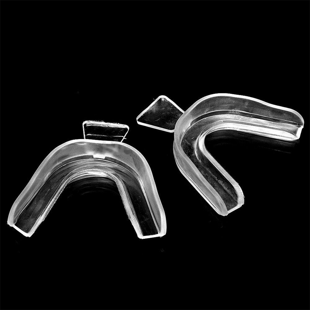 Whitening Guard Thermoform Moldable Mouth Teeth 2Pcs Dental Trays Tooth Whitener