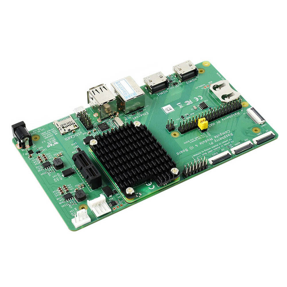 Aluminum Heatsink Notched for Antenna Heat Dissipation for Raspberry Pi Compute