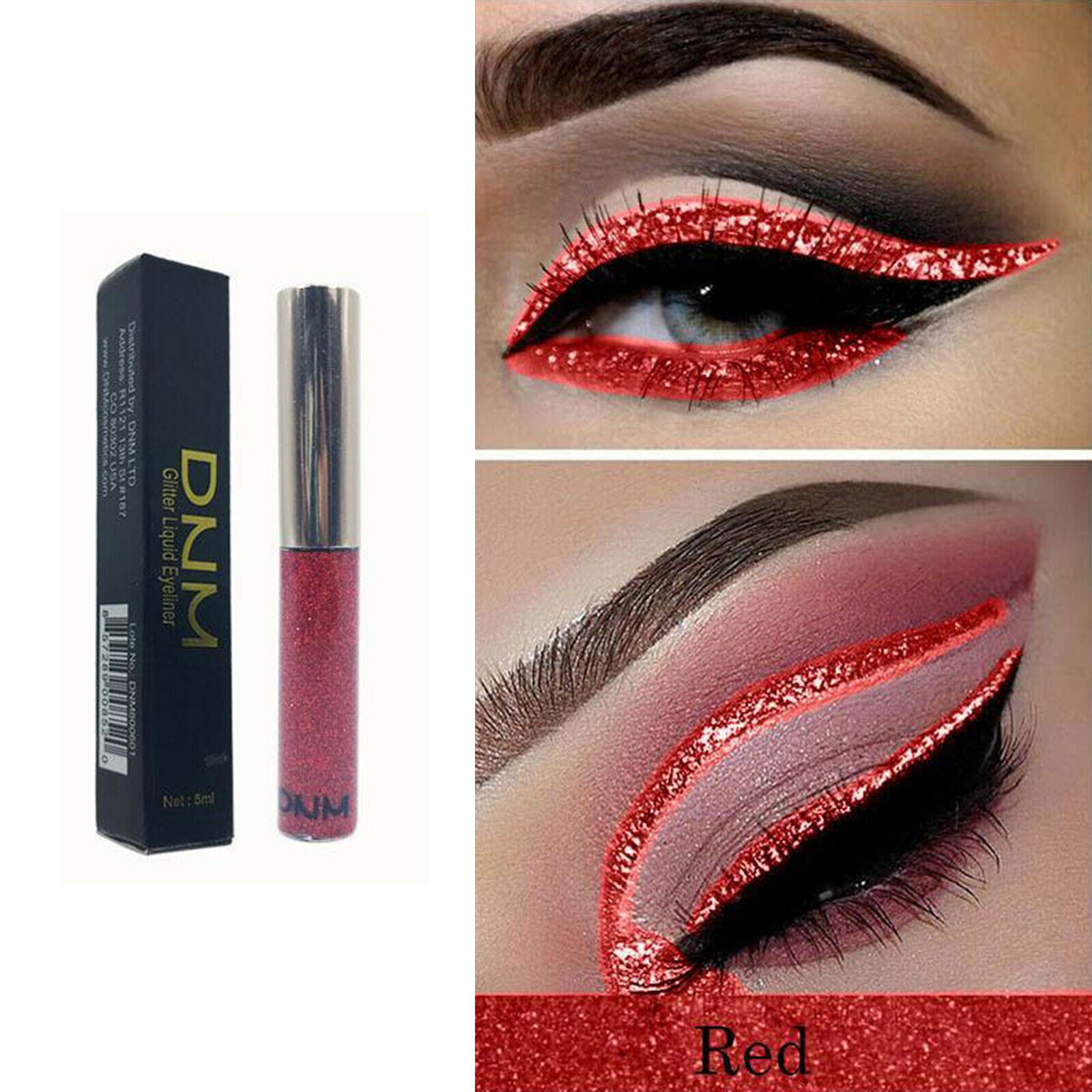 Glitter Liquid Eyeliner Shimmer Metallic Shimmer Eyeshadow  6