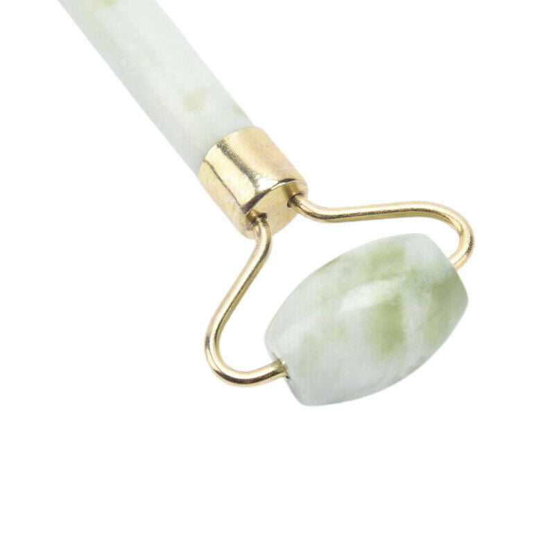 Face Eyes Massage Jade Stone Roller Anti Ageing Facial Skin Care Beauty T.l8