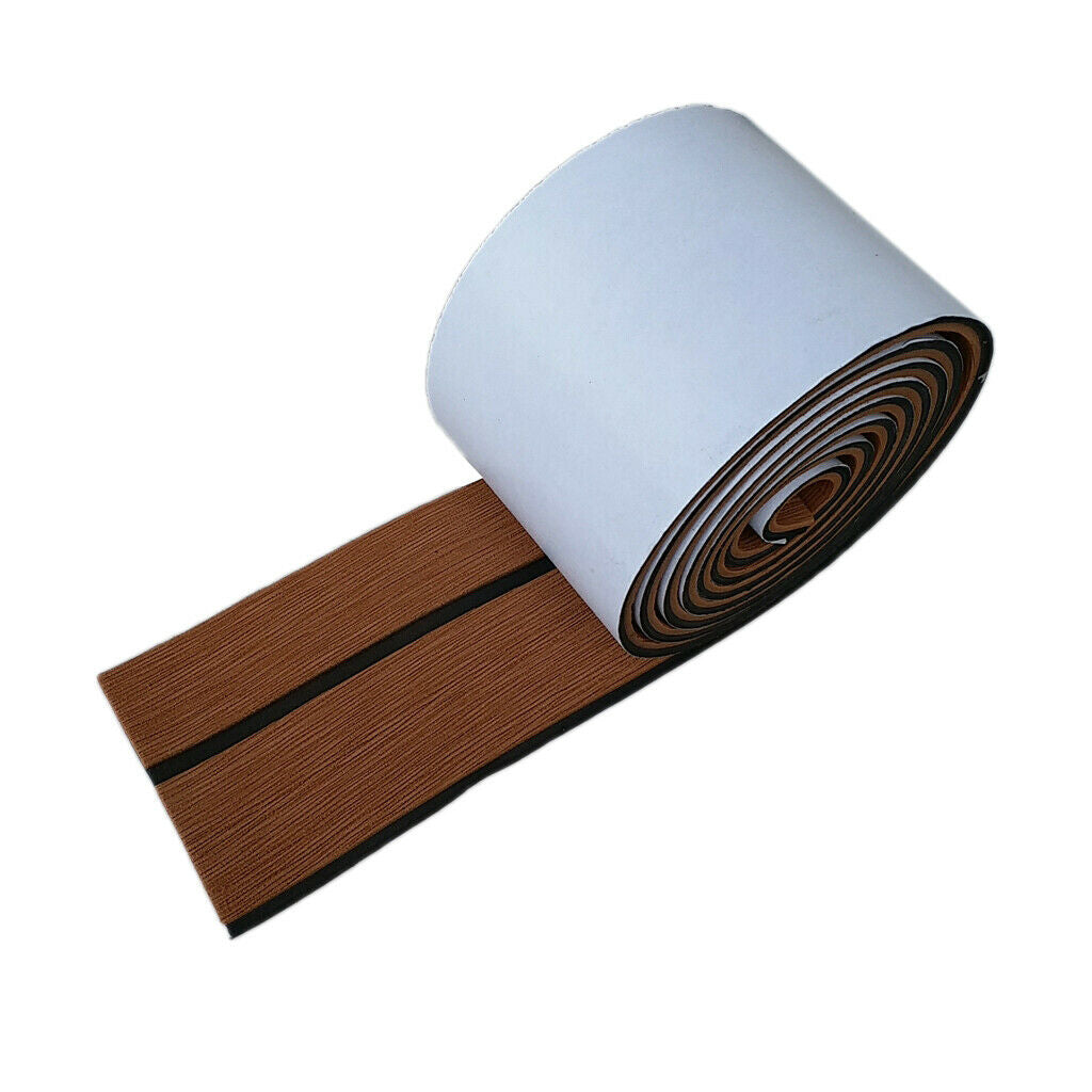 Deluxe EVA Faux Teak Decking Sheet for Boat Yacht Non-Slip & Self-Adhesive Boat