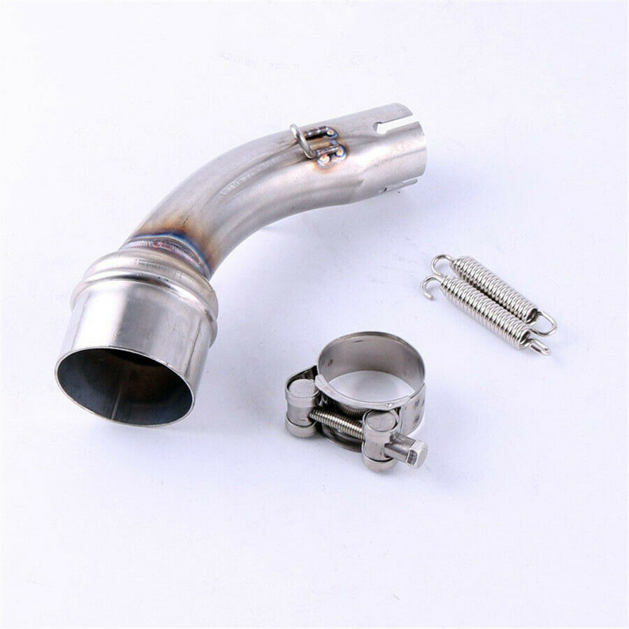 Stainless Steel Motorcycle Exhaust Middle Pipe Link For Yamaha YZF R25 R3 R30