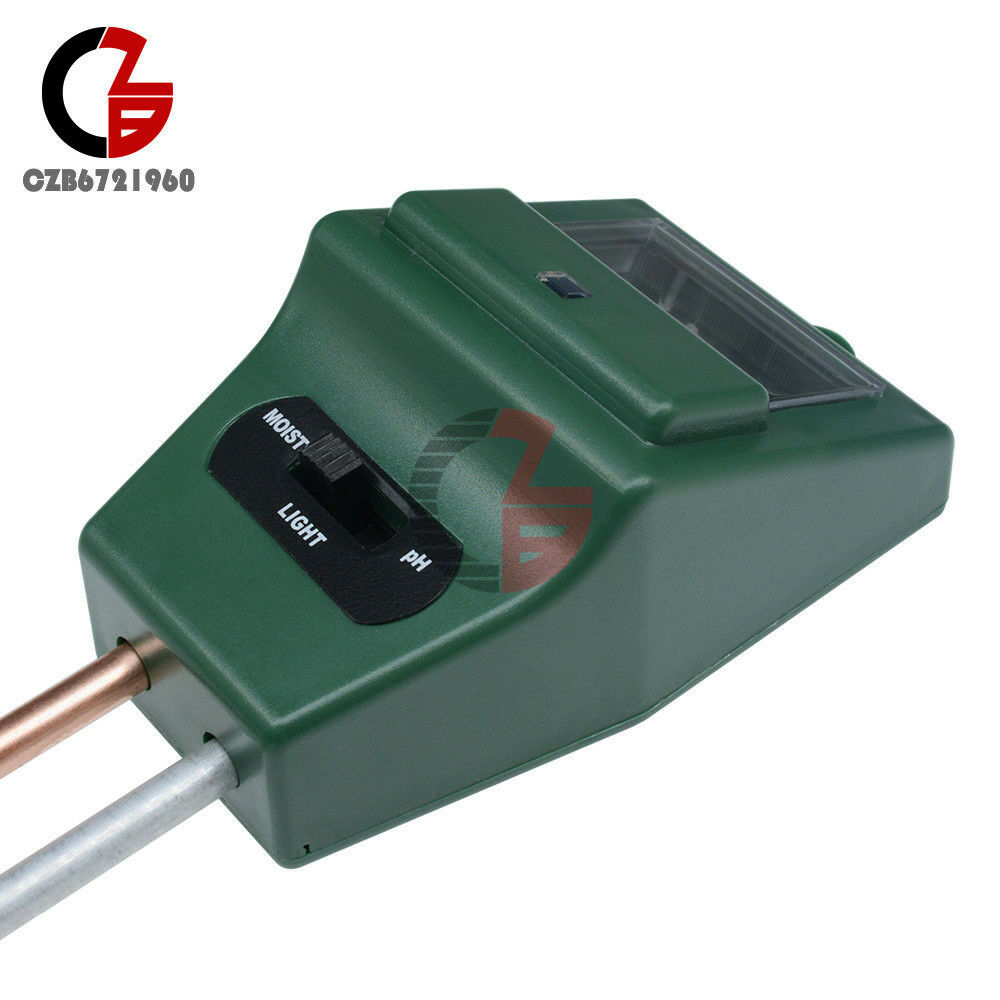 3 in 1 PH Tester Soil Water Moisture Light Test sensor Meter Garden Plant Flower