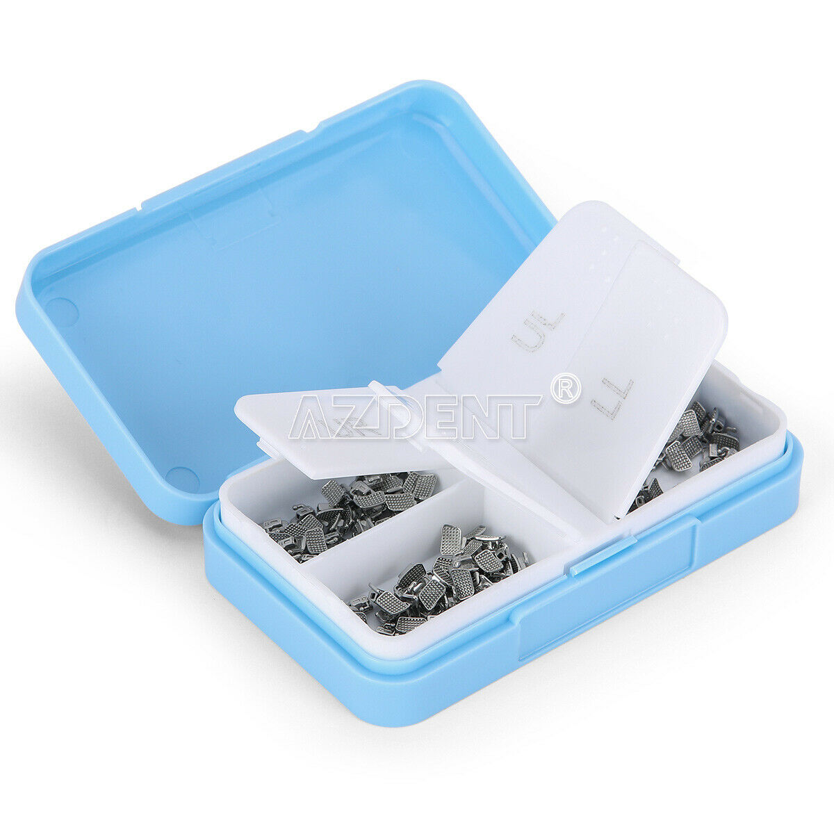 200pcs Dental Orthodontic Buccal Tube Bondable Non-Conv 2nd Molar Roth.022 FDA