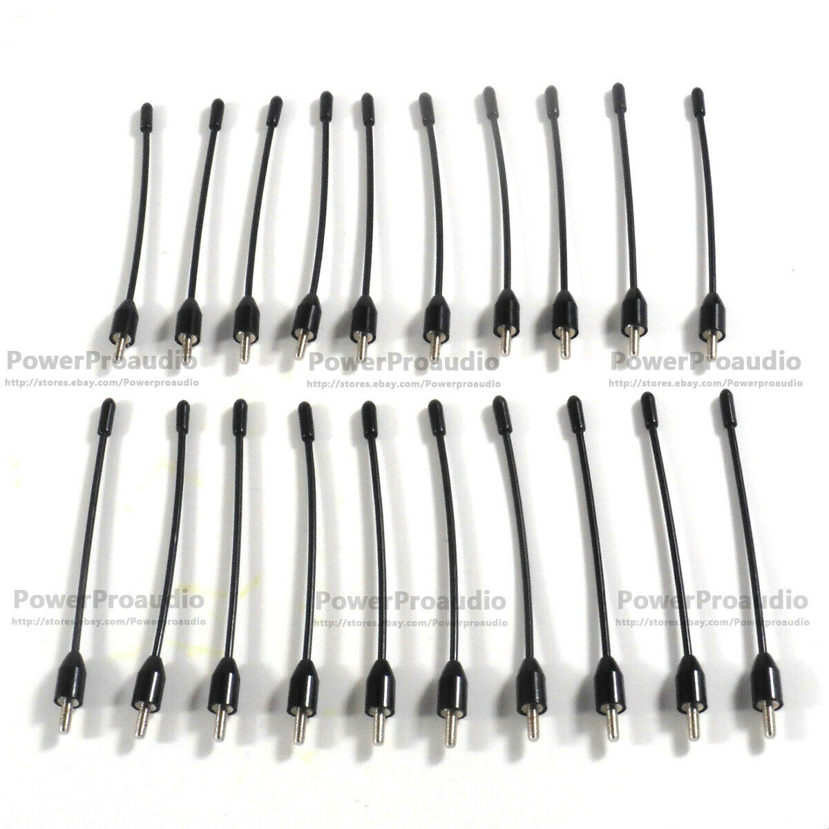 20x Beltpack Antenna black for Sennheiser SK EK 100 300 500 G1 Bodypacks Series