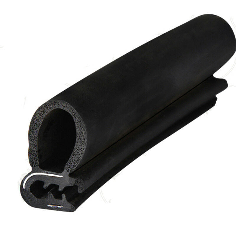 120" Lock Rubber Seal Car Door Edge Protector Strip Bulb RV Boat For Chevrolet