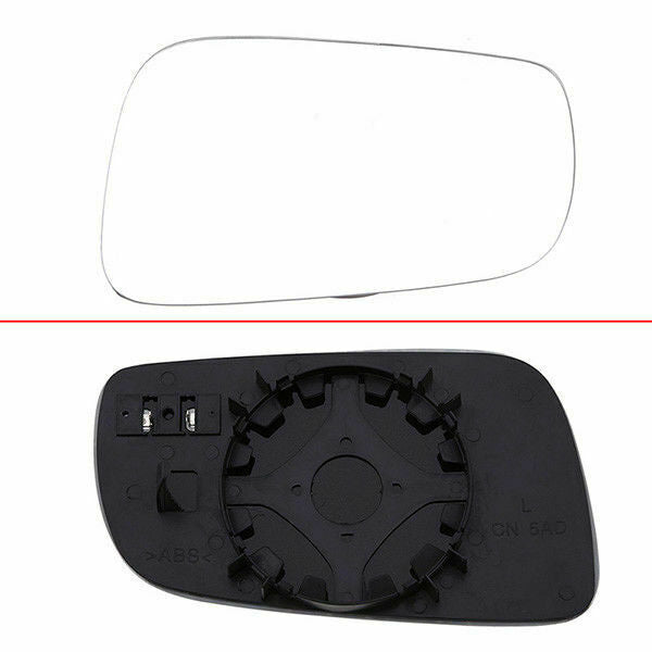 Left Driver Side Car Heated Mirror Glass Replacement for VW Golf Jetta 1999-2001