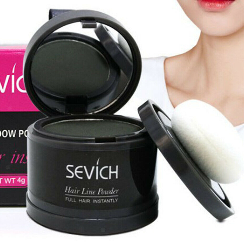 Hairline Forehead Repair Powder Hair Line Roots Cover Concealer Shade Black