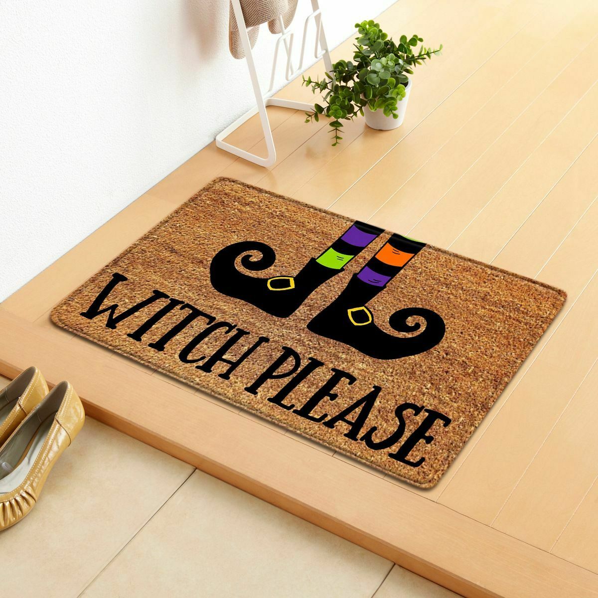 Front Door Decor Door Mat Outdoor Carpet Halloween Doormat Welcome Home Blanket