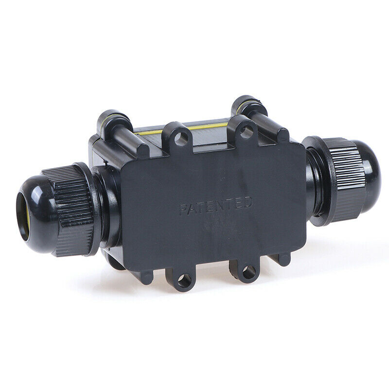 2 Way Waterproof Electrical Junction Box For Outdoor Lighting Cable IP.l8