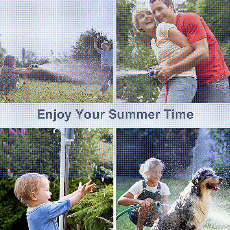 Multifunctional Plastic Handle Garden  Watering Sprinkler Household Car Washing