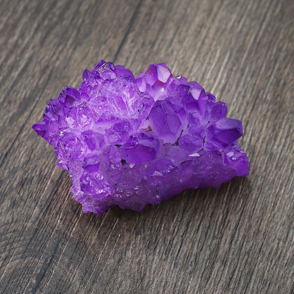 50-80g Natural Aura Angel Crystal Cluster Quartz Titanium Healing Specimen~ NEW