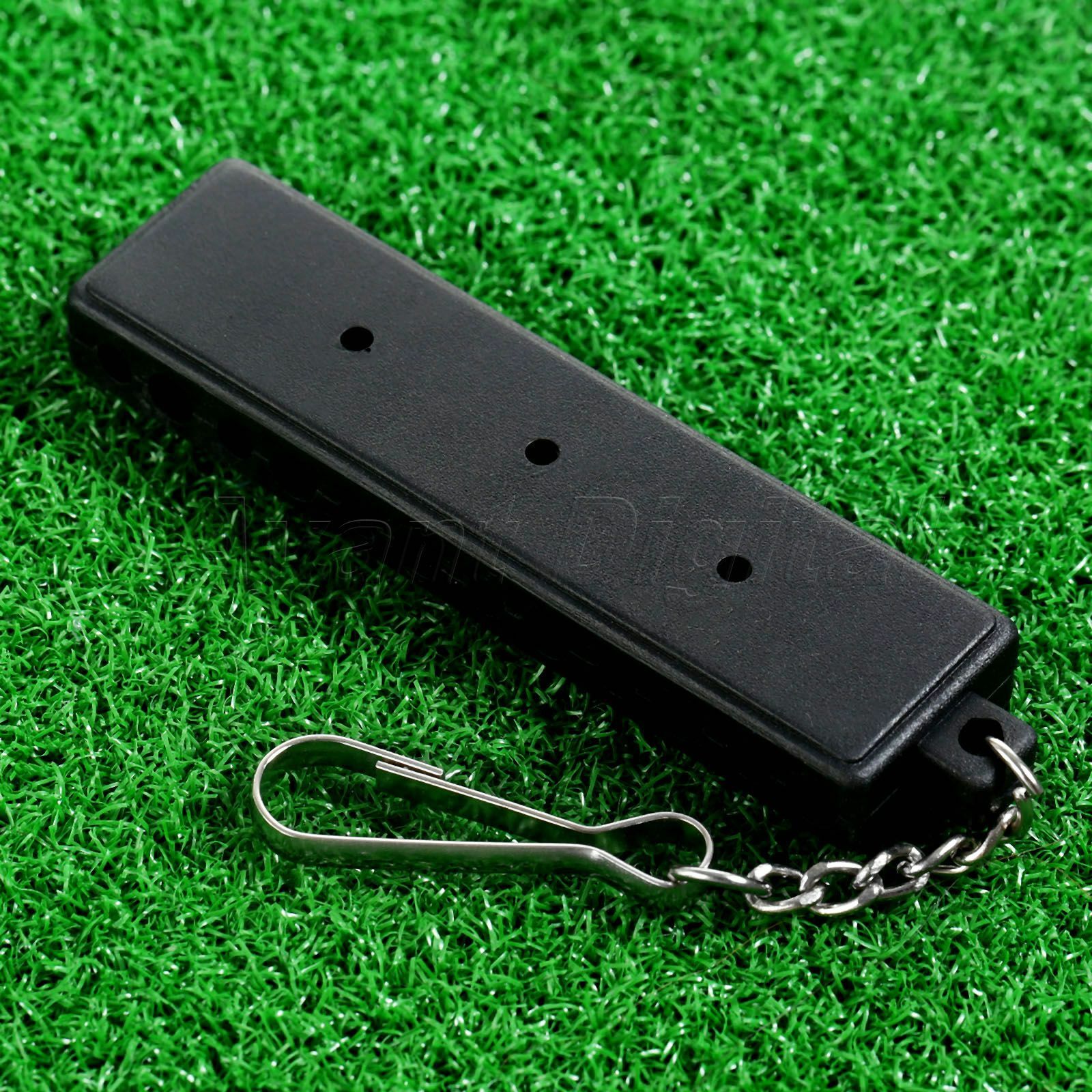 Black Golf Tees Holder Container For Golf Tees Orgnize Carry With a Key Chain