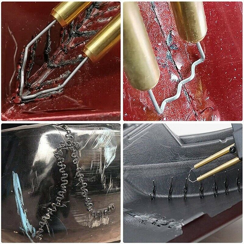 Bumper Repair Hot Staples for Welding PVC ABS Nylon Plastic for Car Auto BumG7J3