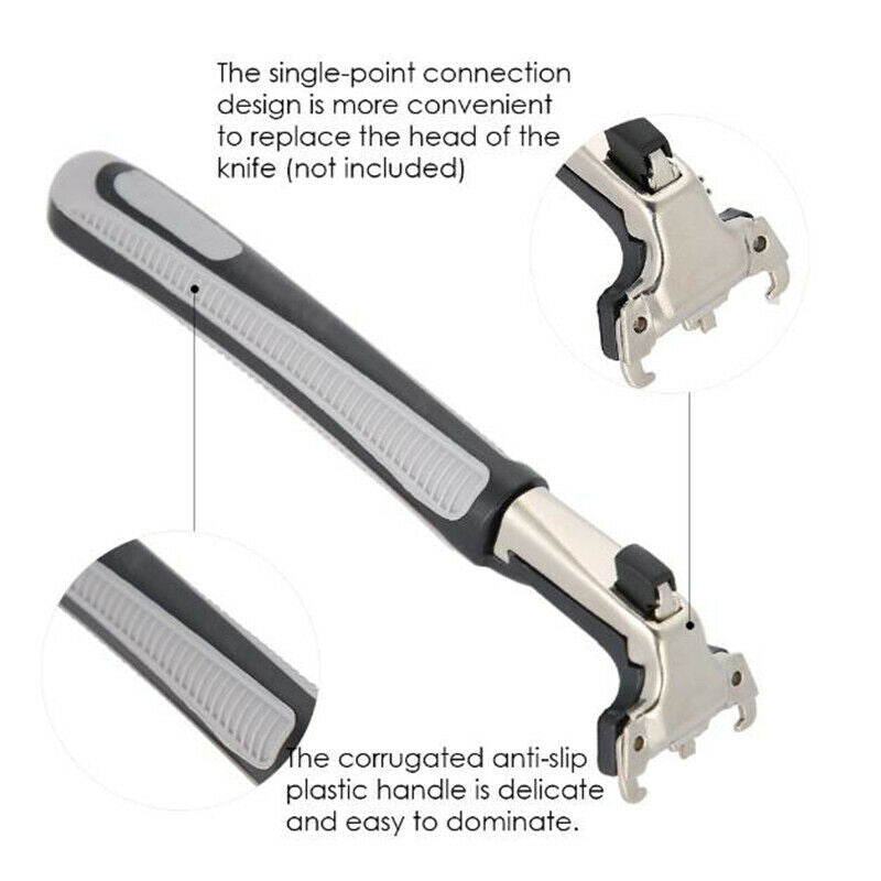 Manual Shaving Razor Handle Plastic Anti-slip Razor Handle Replacement Ho.l8