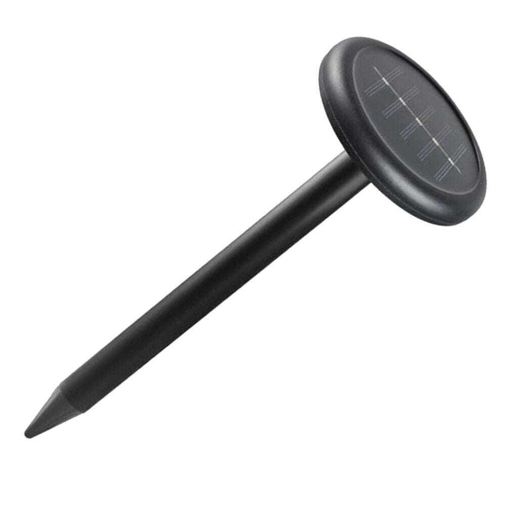 Waterproof Ultrasonic Solar Mole Repellent Repeller for Outdoor Lawn Garden