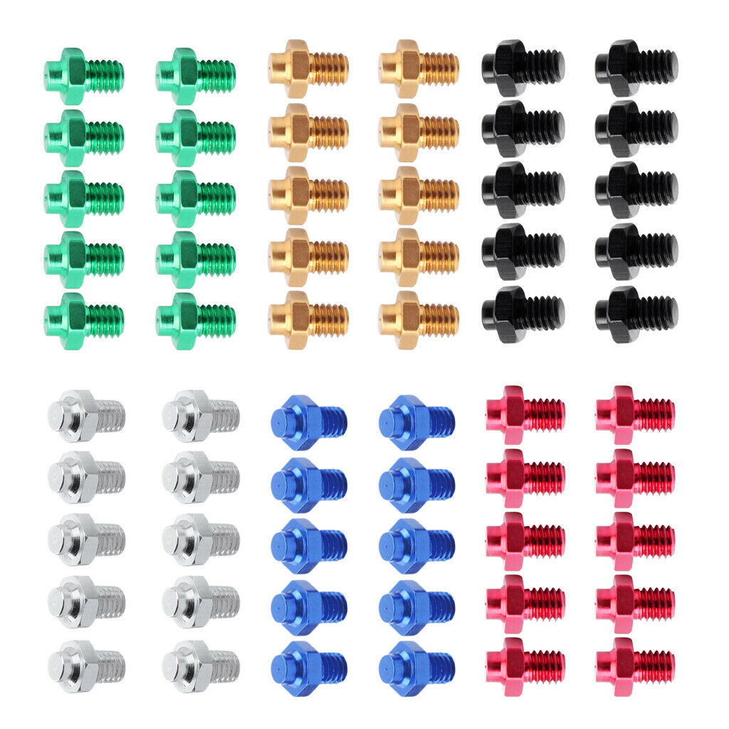 20 Pieces Anti-slip Pedal Bolts Suitable For Mountain Bike, Road Bike, Fixed