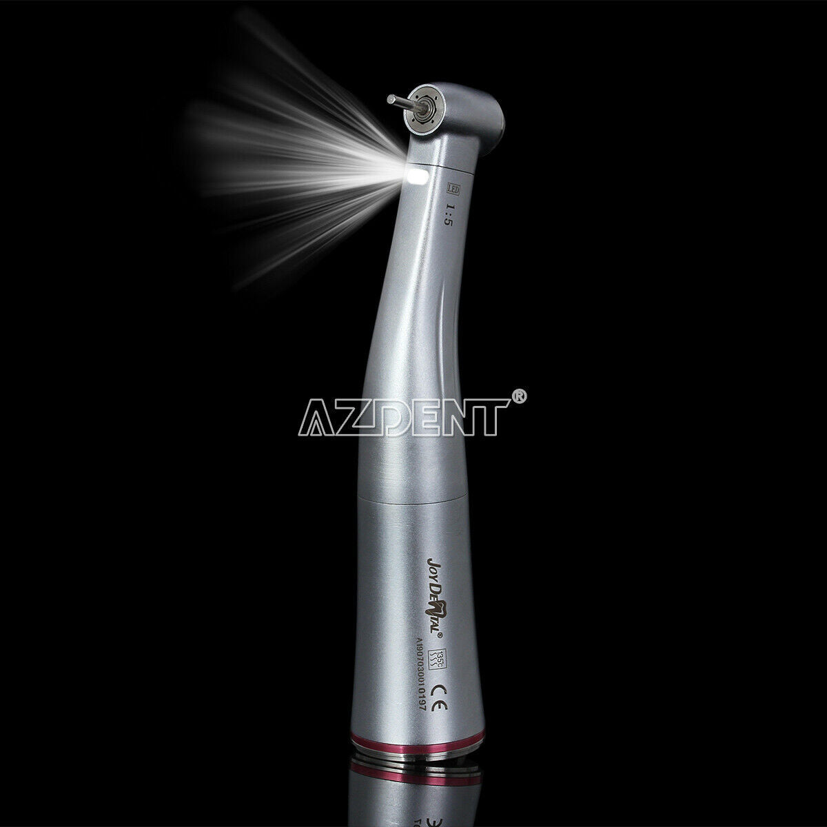Dental 1:5 Fiber Optic increase Contra Angle Handpiece Fit E-type Electric Motor
