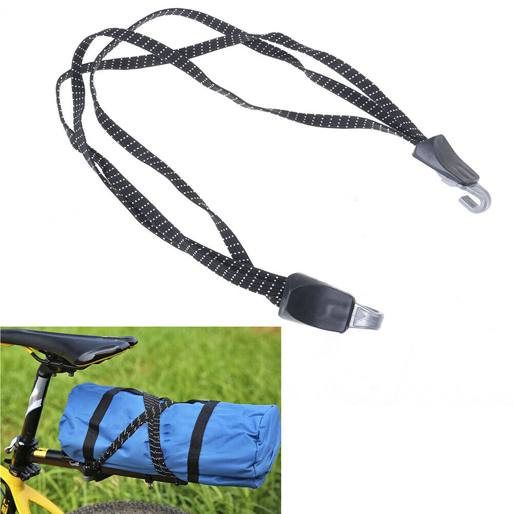 Elastic Luggage Rope Bicycle Bike Cycling Hooks Bandage Straps Belt Box JCAUJ Fx